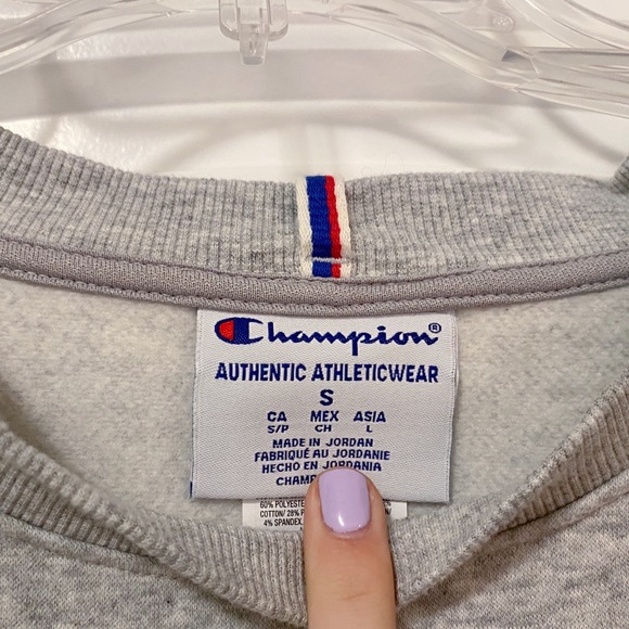 ☼Champion Sherpa Crewneck Sweater☼ - Picture 7 of 7